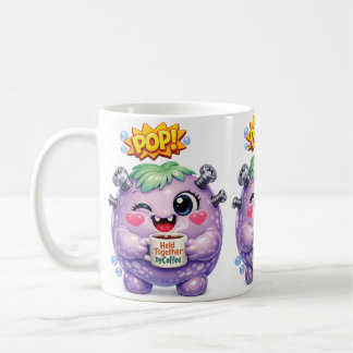 Caneca De Café Roxo Pop