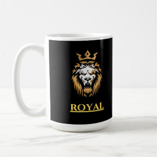 Caneca De Café Royal Lion King - Majestade Design