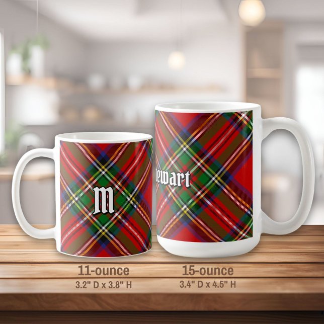 Caneca De Café Royal Stewart Tartan (Criador carregado)