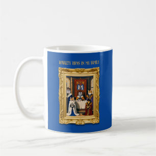 Caneca De Café Royalties Funciona Na Minha Família, Cat Lovers, R