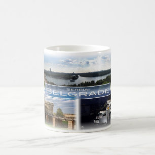 Caneca De Café RS Sérvia - Belgrado -