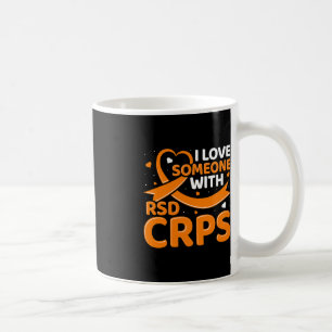 Caneca De Café RSDCRPS Orange Ribbon Complex Regional Pain Syndro