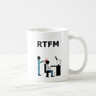 CANECA DE CAFÉ RTFM