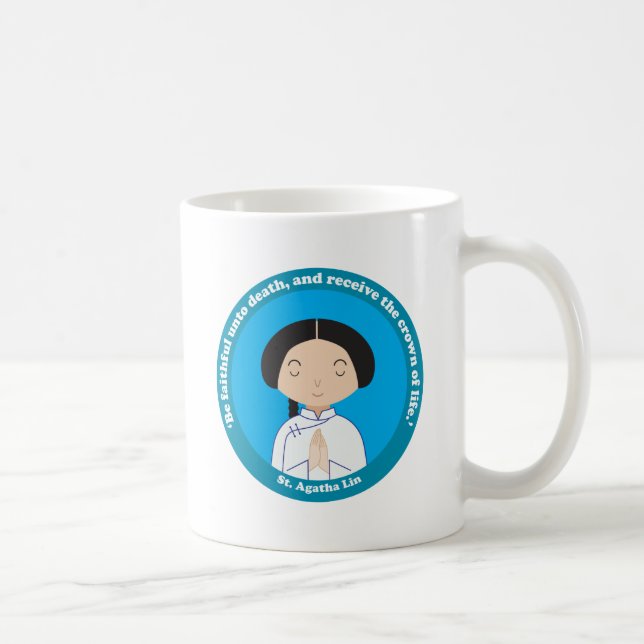 Caneca De Café Rua. Agatha Lin (Direita)
