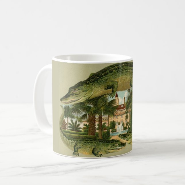 Caneca De Café Rua Augustine FL Mug (Frente Esquerda)