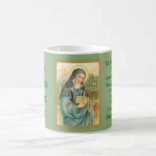 Caneca De Café Rua. Brigid da Irlanda (M 014) Café Mug 1
