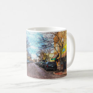 Caneca De Café Rua Charles Main Rua Painterage Coffee Mug