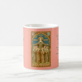 Caneca De Café Rua. Clare of Assisi & Nuns (SAU 27) Coffee Mug 2.