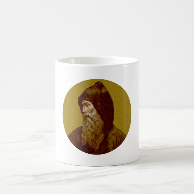 Caneca De Café Rua. Cyril the Monk (M 002) Coffee Mug #1a (Centro)