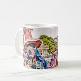 Caneca De Café RUA das Ilhas Virgens dos EUA. Croix USVI Masquera