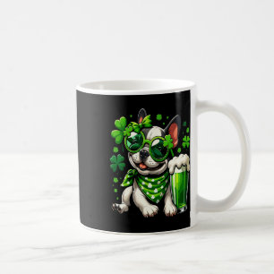 Caneca De Café Rua de Bulldog Francês Engraçado.