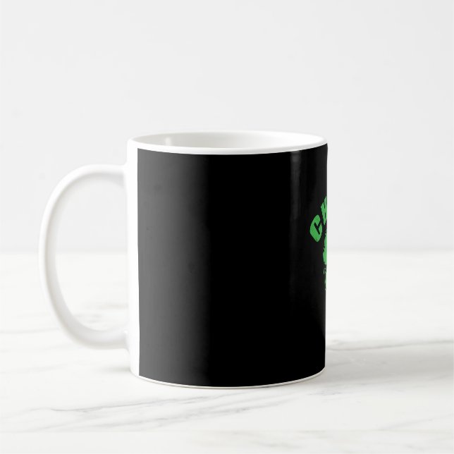 Caneca De Café Rua de felicidades. Dia dos Patricks (Esquerda)
