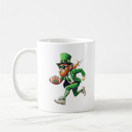 Caneca De Café Rua de futebol do Leprechaun Ama Desportivo do Dia