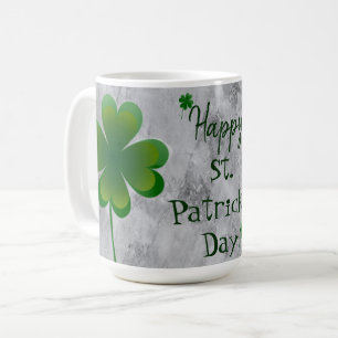 Caneca De Café Rua de Shamrock. Dia de Patrick