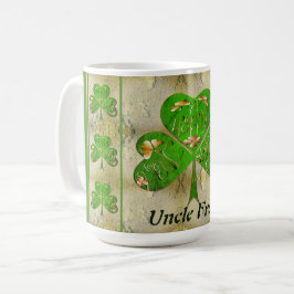 Caneca De Café Rua de Shamrock, lagoa de café do Patrick Leprecha
