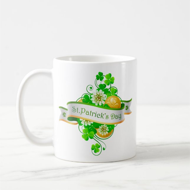 Caneca De Café Rua, dia 20 de Patrick (Esquerda)