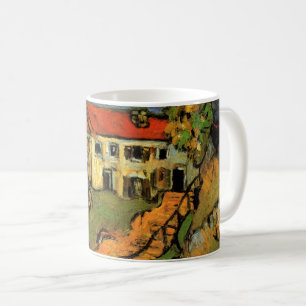Caneca De Café Rua e Escadas da Vila Auvers, Figuras