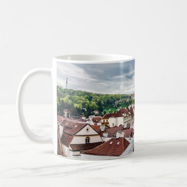 Caneca De Café Rua em Praga centro (Esquerda)