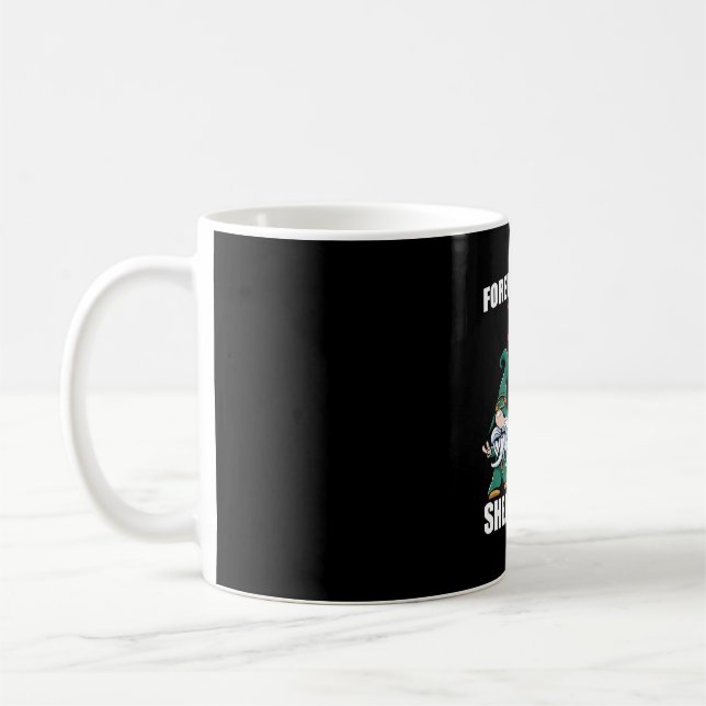 Caneca De Café Rua Enfermeira Forense Engraçada. Dia de Patrick (Esquerda)
