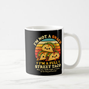 Caneca De Café Rua Engraçada Dizia Taco Fofo Humor Comida Scy Kaw