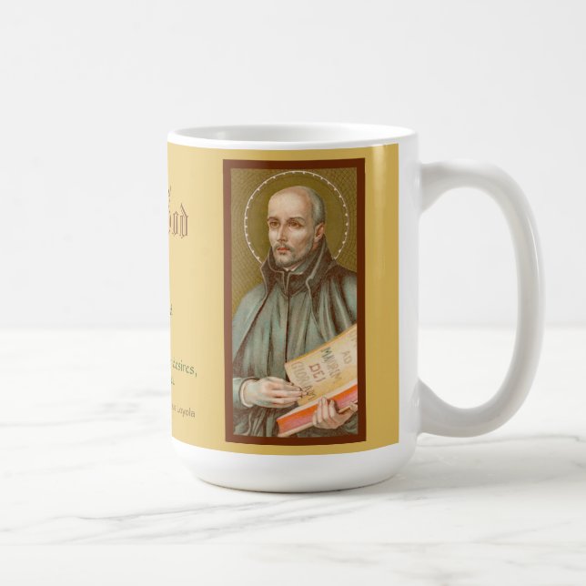 Caneca De Café Rua. Ignatius Loyola (JM 27; Cotação) (Direita)