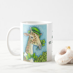 Caneca De Café RUA IRLANDESA GIRAFFE. PATRICK DAY MUG Classic
