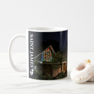 Caneca De Café Rua, James, à lua, 11oz Coffee Mug
