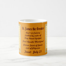Caneca De Café Rua: James the Excelente (RLS 05) Café Mug 2a