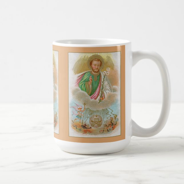 Caneca De Café Rua: Joseph de um "Cartão de Peregrinação" (B 01) (Direita)