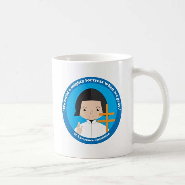 Caneca De Café Rua: Lawrence Justinian (Direita)