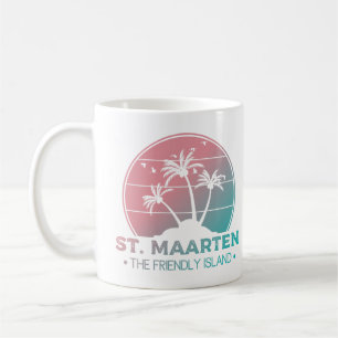 Caneca De Café Rua. Maarten   Gradiente Retroativo Sint Martin