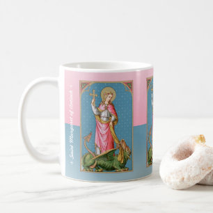 Caneca De Café Rua. Margaret de Antioch (SAU 038)
