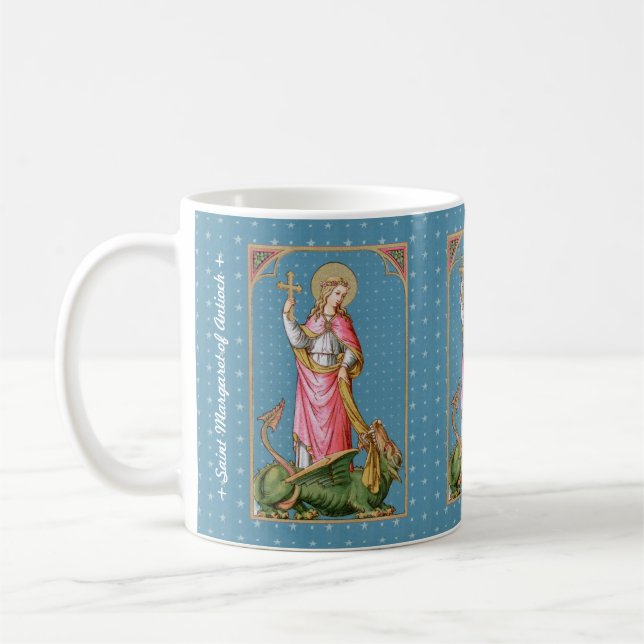 Caneca De Café Rua. Margaret de Antioch (SAU 038) (Esquerda)