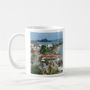 Caneca De Café Rua: Martin e Marigot Bay Photo Baby
