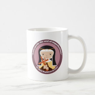 Caneca De Café Rua: Mary Magdalene de Pazzi