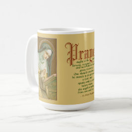 Caneca De Café Rua. Mary Magdalene de Pazzi (JM 45)