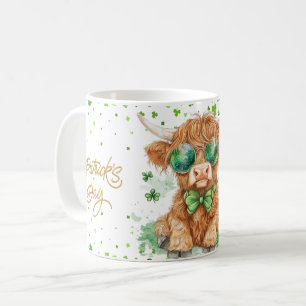 Caneca De Café "Rua. O Dia de Patrick Cow Mug 11oz