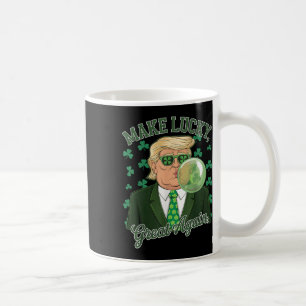 Caneca De Café Rua. Paddys Day Trump Bubble Gum Torna Excelente S