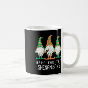 Caneca De Café Rua Patrick Gnome Irish Day Shenanigan Leprechaun