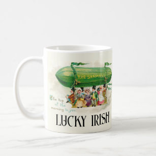 Caneca De Café Rua Patrick's Lucky Irish Top of the Morning to Yo