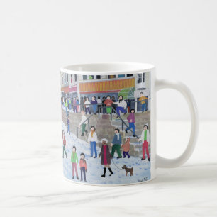 Caneca De Café Rua Penzance do judeu do mercado