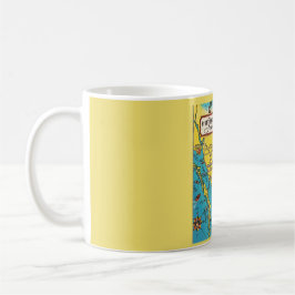 Caneca De Café Rua. Petersburg Florida Map Mug