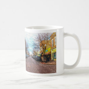 Caneca De Café Rua principal de St Charles Painterly