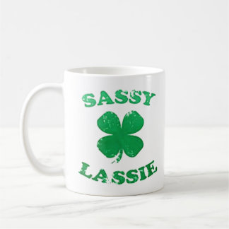Caneca De Café Rua Sassy Lassie.
