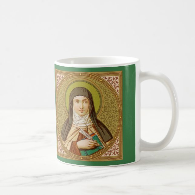 Caneca De Café Rua. Teresa de Avila (SNV 27) Coffee Mug #2 Square (Direita)