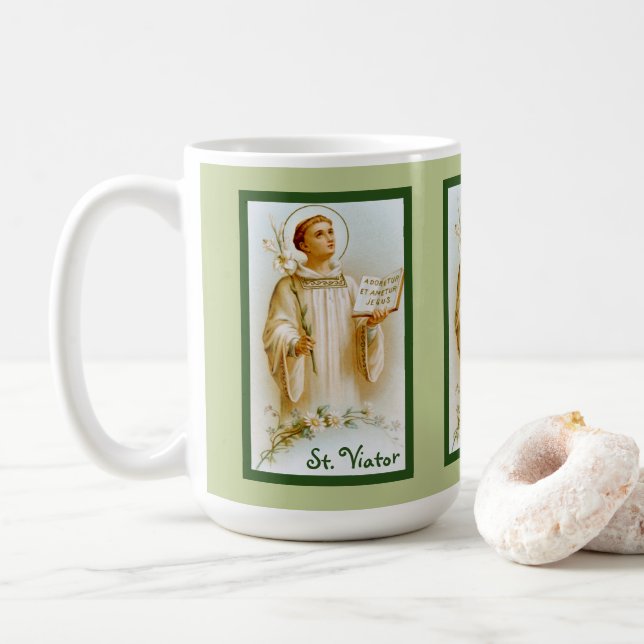 Caneca De Café Rua. Viator de Lyon, Catecista (BF 02) (Com Donut)