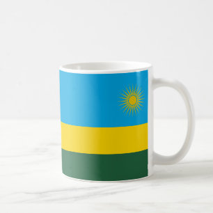 Caneca De Café Ruanda Sinalizador Cerâmico Café Mug