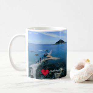 Caneca De Café Ruas de coração personalizadas Michaels Monte Corn