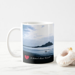 Caneca De Café Ruas de coração personalizadas Michaels Monte Corn
