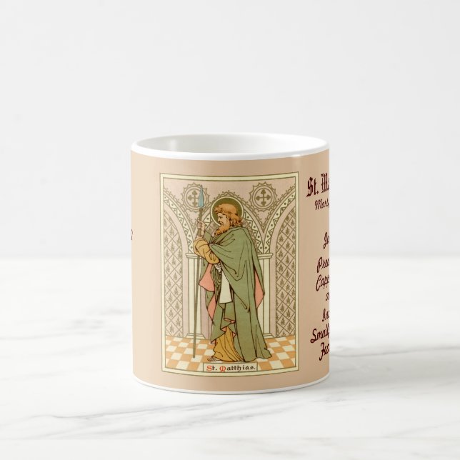Caneca De Café Ruas. Matthias the Apostle (RLS 11) Café Mug 1 (Centro)